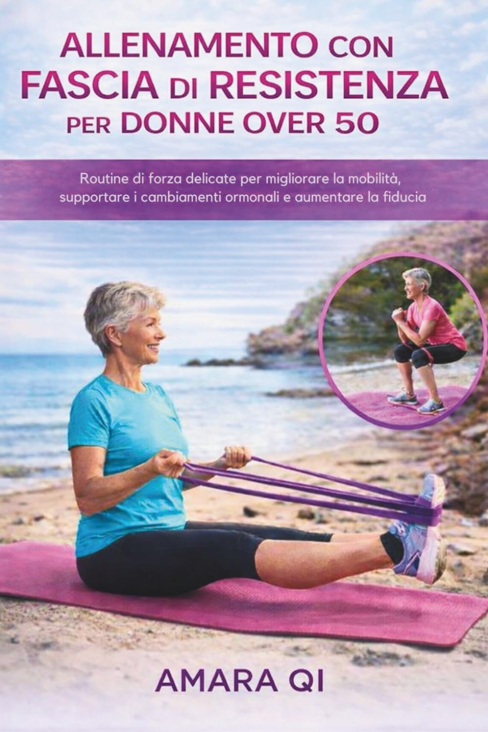 ALLENAMENTO CON FASCIA DI RESISTENZA PER DONNE OVER 50: Routine di forza delicate per migliorare la mobilità, supportare i cambiamenti ormonali e aumentare la fiducia