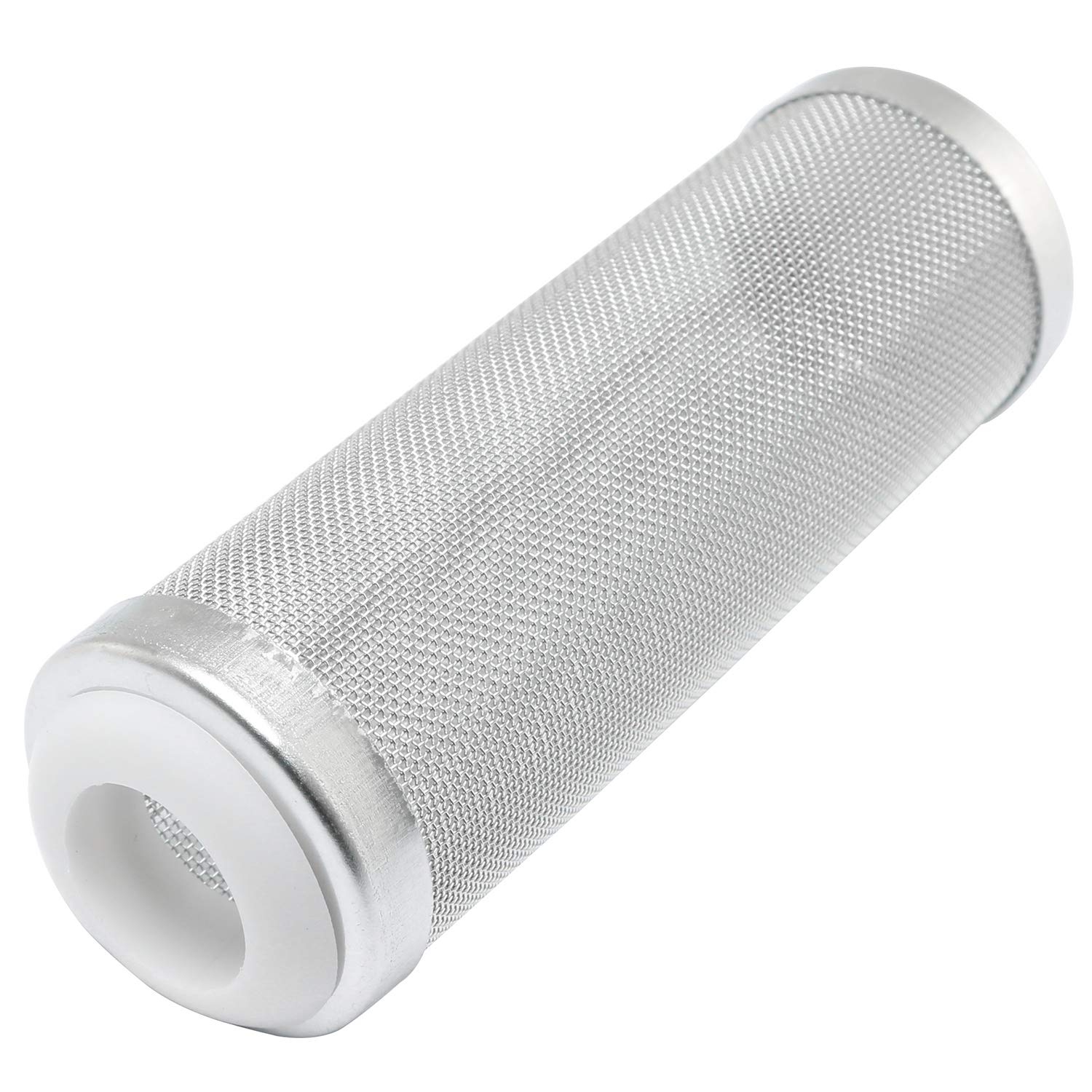 DGZZI Aquarium Tank Filter 16mm Stainless Steel Mesh Strainer Pre-Filter Tube Intake Filter