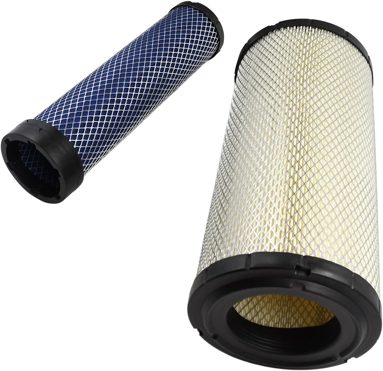 Air Filter Kit P828889 222422A1 Compatible with Case Compact Truck Loader TR270 TR320 TV380 440 445 580 590 Super N 580N 590 SR200SR220 SR250 SV250 SV300 550H 570LXT 570M