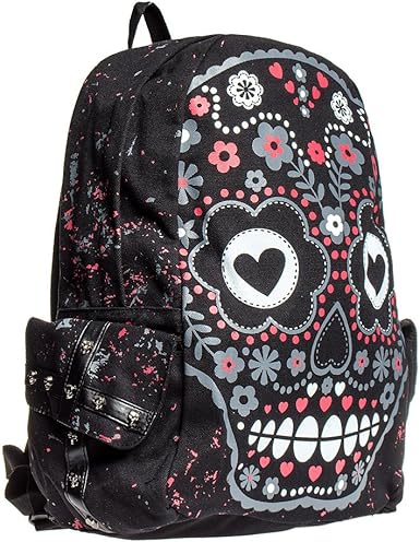 sugar skull backpack