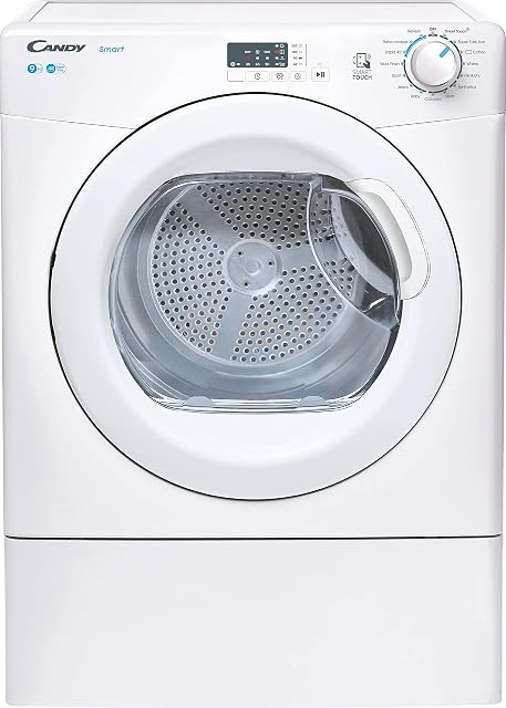 Candy CSEV9LG 9kg Freestanding Vented Tumble Dryer, 9kg Load, White, C Rated