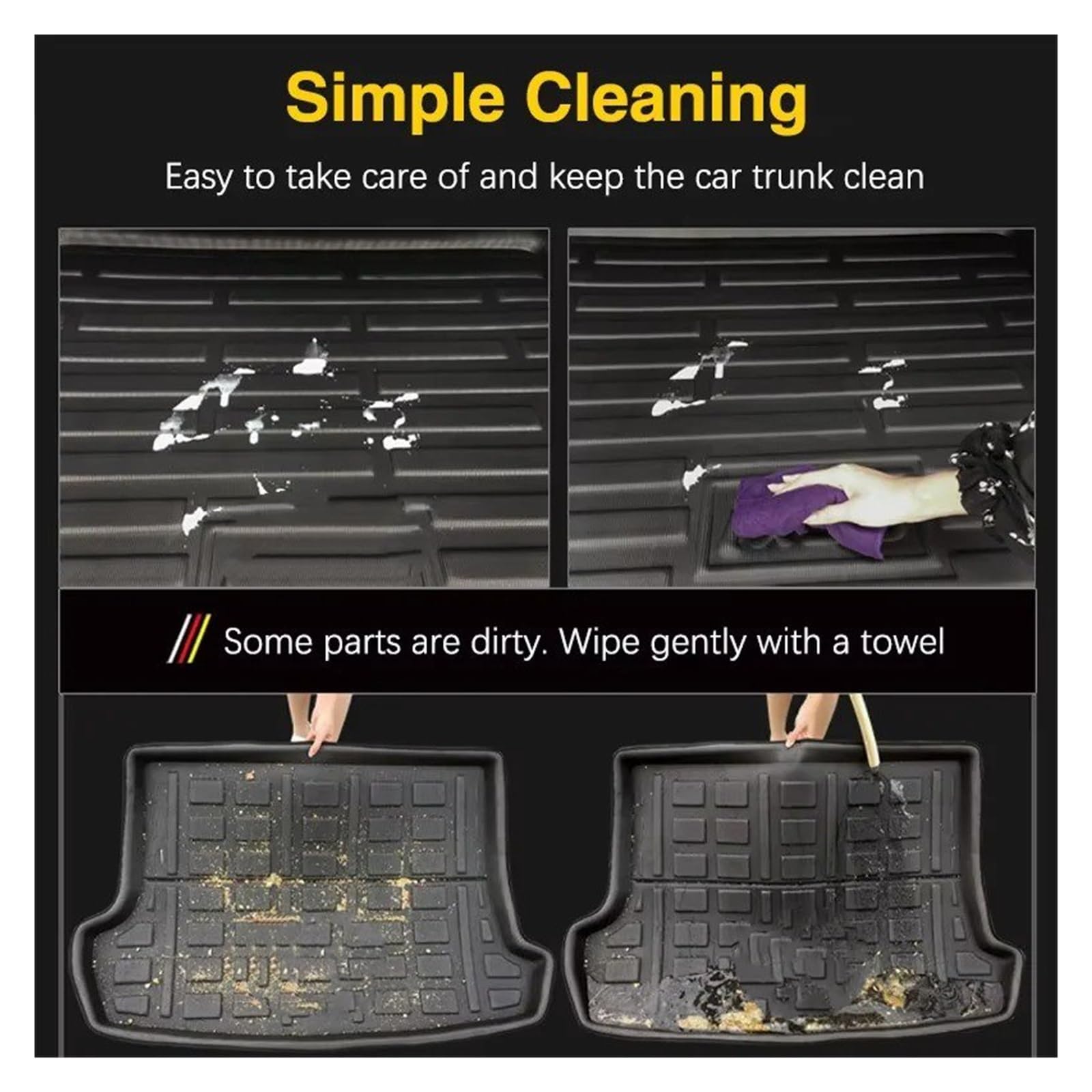 Kofferraum Cargo Schutzmatte Für Nissan Für X-Trail Kofferraum Matte Vollständige Abdeckung Eva Material Lagerung Pads Anti-Slip Zubehör