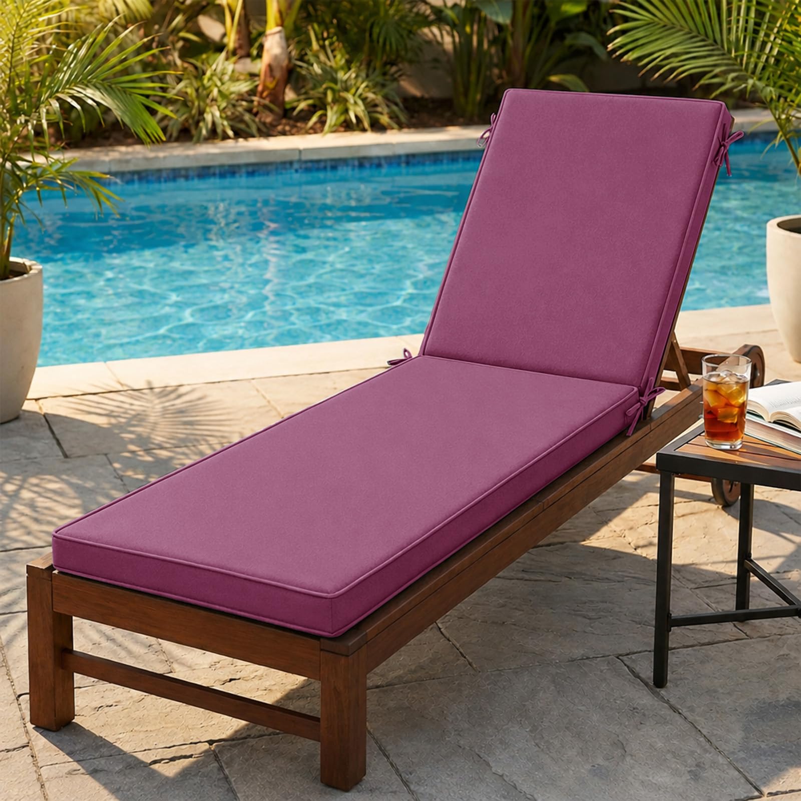 Waterproof sun lounger cushion,Sun Lounger Cushion Replacement Cushions