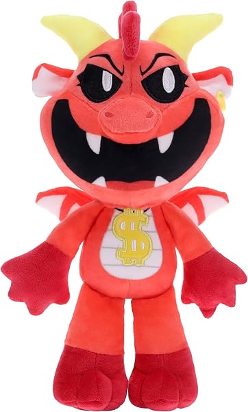 Poppy Playtime - Plush 21 cm - S4 Nightmare Critters - Simon Smoke - 1
