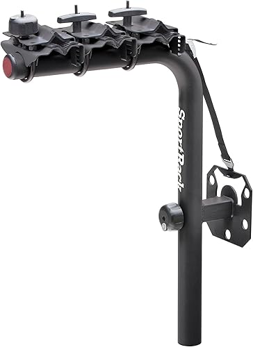 SportRack SR2813B Pathway - Soporte para neumáticos de repuesto, color negro