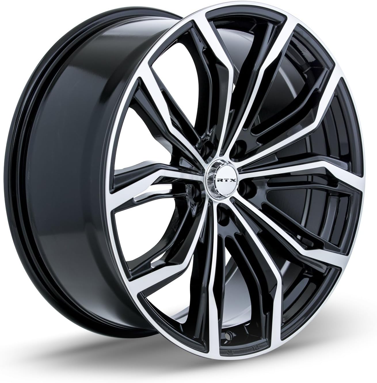 Alloy Wheel, Black Widow 18x8 5x114.3 ET42 CB73.1 Black Machined