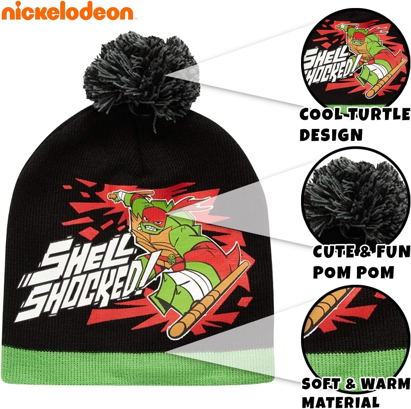 Nickelodeon Boys' Paw Patrol or Teenage Mutant Ninja Turtles Cold Weather Set (2T-7) - Image 2