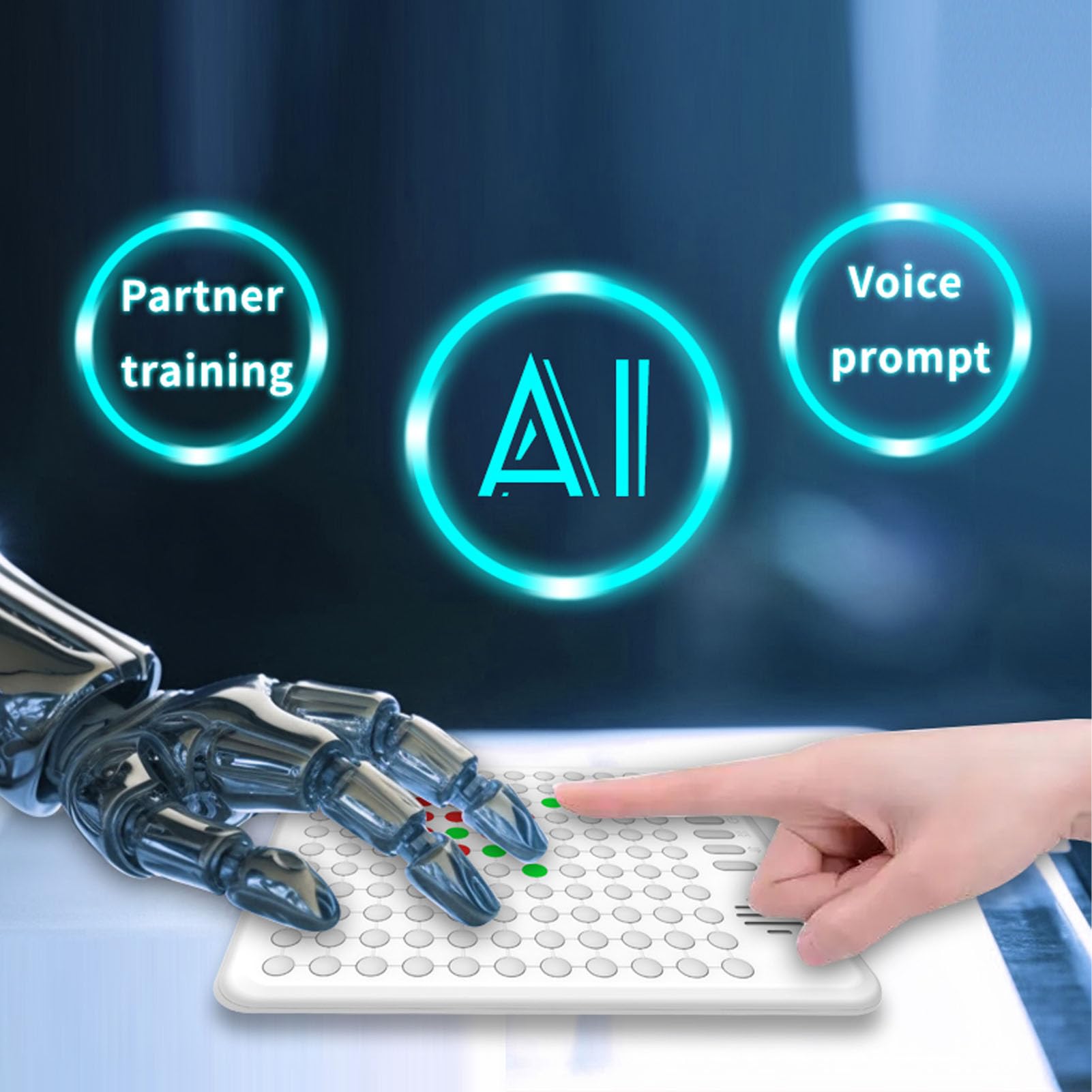 Alomejor Smart Board Games with Rechargeable Battery and AI Features