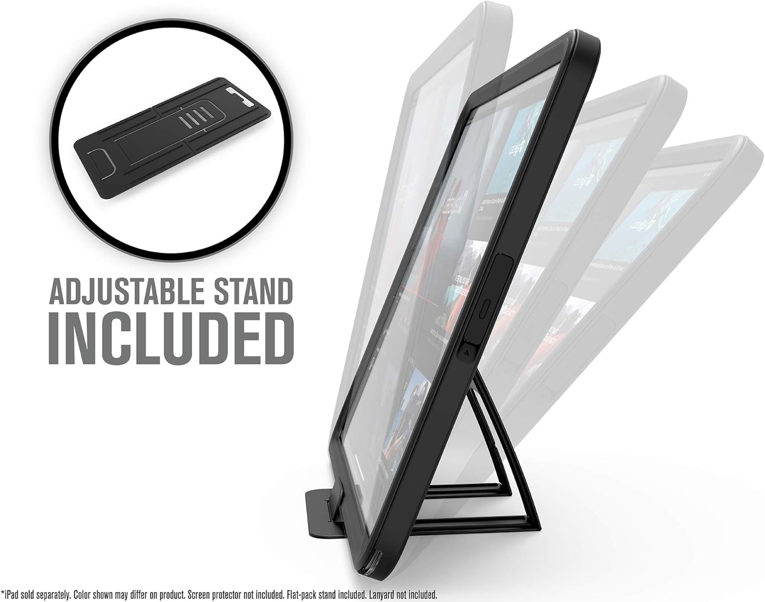 One-Day Sale: Up to 40% Off Catalyst Waterproof iPad Case for iPad Pro 12.9 2018 - 1st gen, Waterproof 6.6 ft - Full Body Protection, Heavy Duty Drop Proof 4ft, Kickstand, Built-in Screen Protector