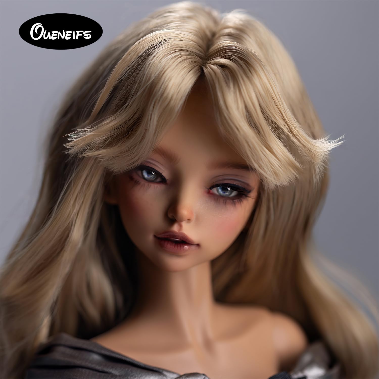 Oueneifs BJD Puppe 1/4 Isetbjd Fullset C mit modernem Couture-Kleid aus Kunstharz für 15+ Jahre alt