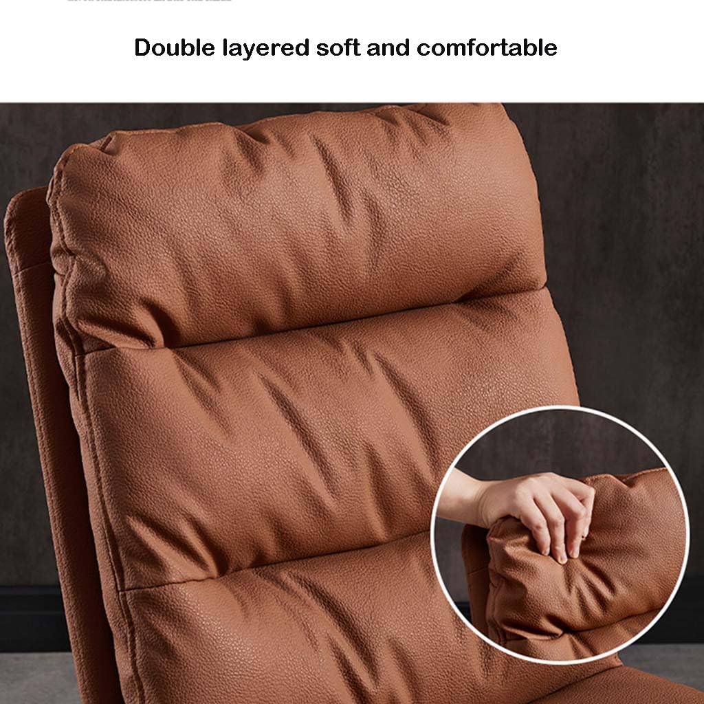 Esszimmerstühle,PU Leder gepolsterter moderner armloser Esszimmer Stuhl mit Metallbeinen Küche Gästestühle für Eitelkeitsempfang Wartezimmer(Color:Beige)