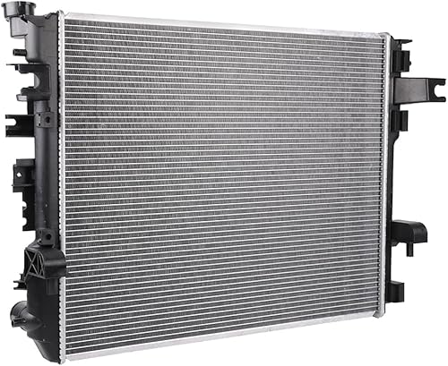 Vista 214 de SCITOO Radiador 2839 apto para Jeep 2006-2010 para Jeep para Commander 3.7L 2005-2010 para Jeep para Grand Cherokee 3.7L 2005-2009 para Jeep