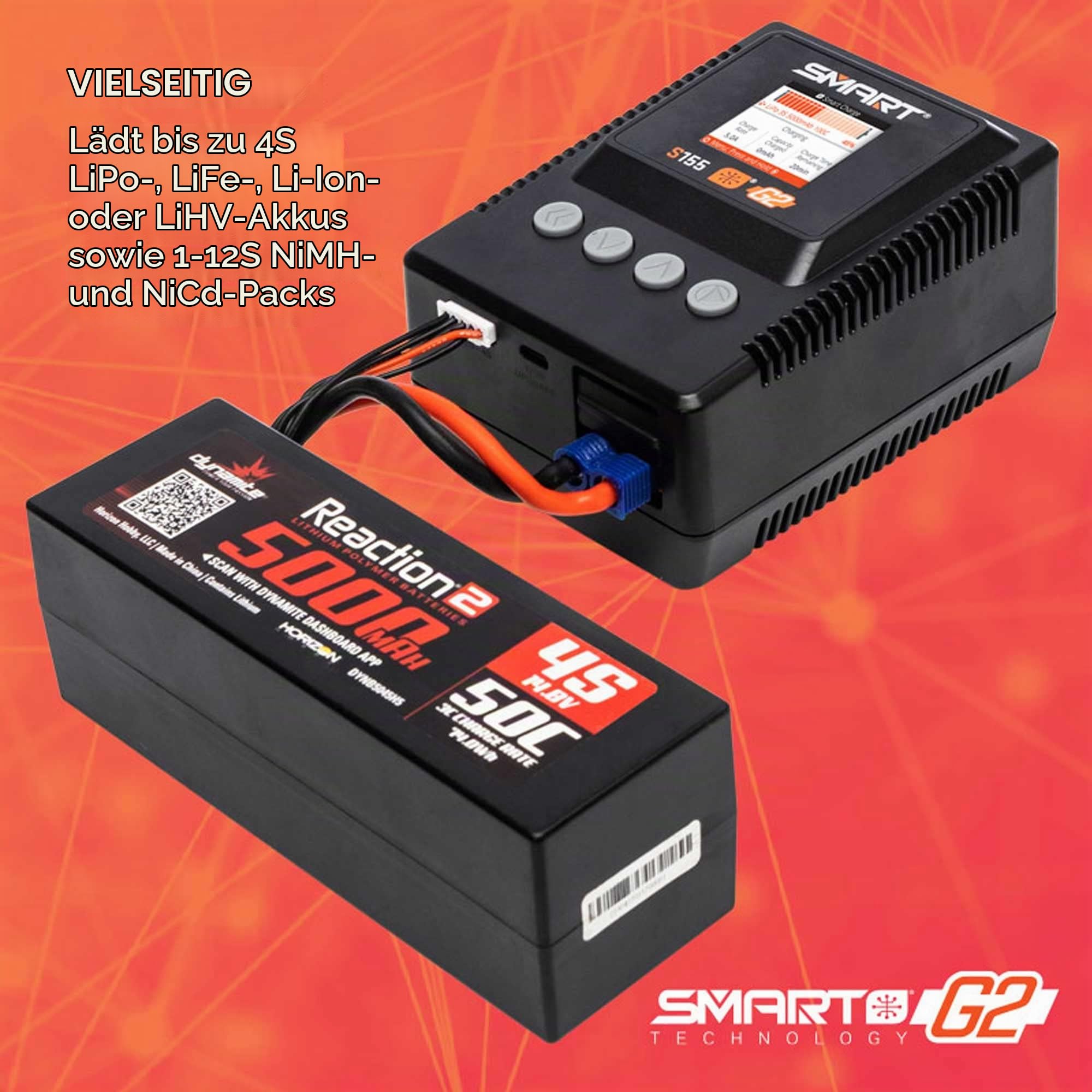 S155 G2 1x55W AC Smart Charger, International
