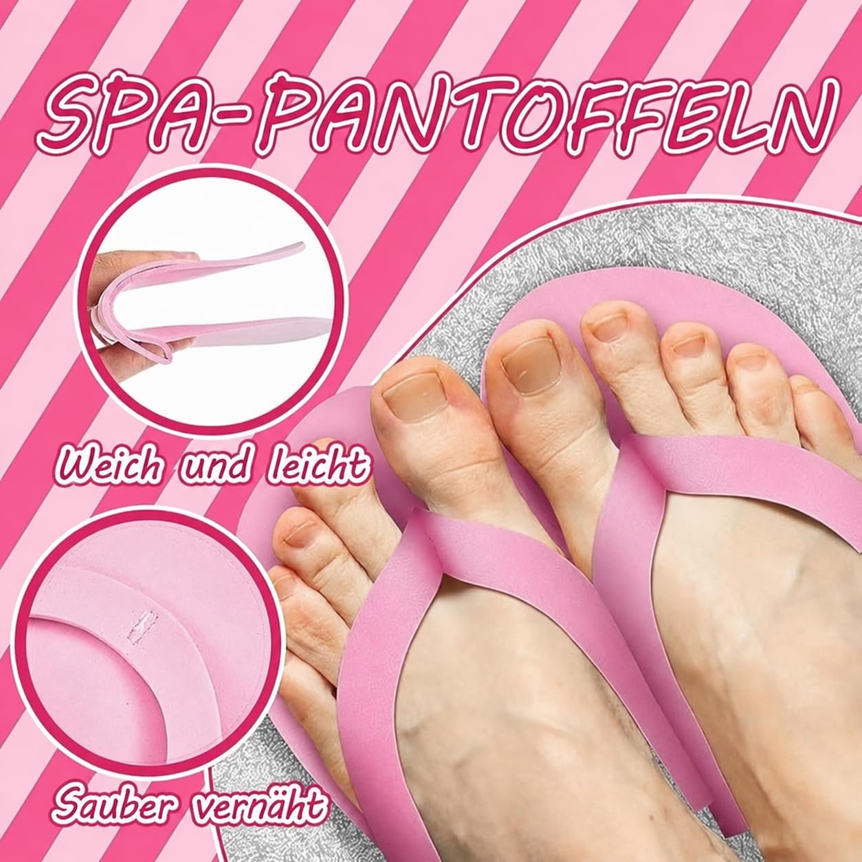 30 Stück Spa-Party-Set für Mädchen 10 Kimono-Bademäntel mit V-Ausschnitt, 10 weiche Spa-Stirnbänder, 10 Paar Einweg-Schaumstoff-Slipper