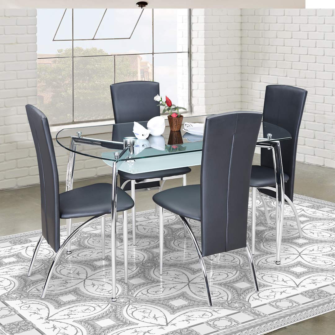 Royal Oak Glass Dining Room Set For Royal Oak Glass Dining Table