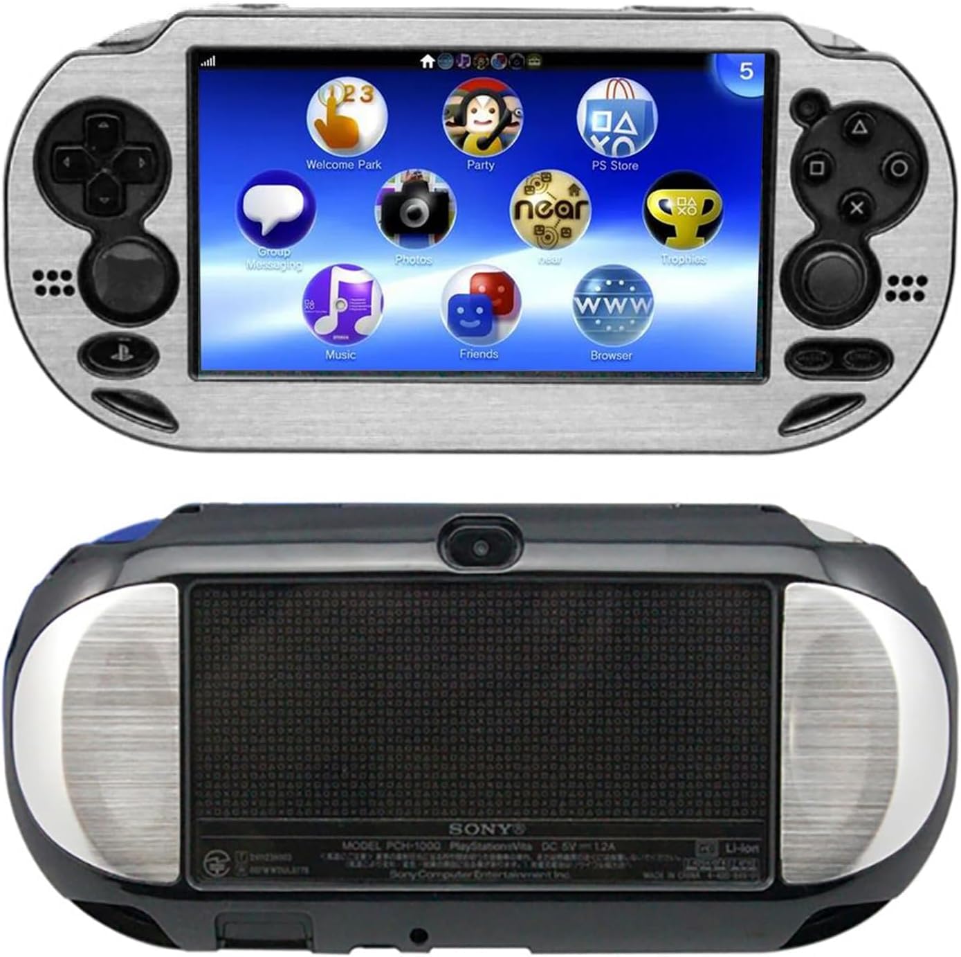 PlayStation - ♦︎美品、希少♦︎PS vita シルバー　箱あり　専用　カバー　ケース付き Amazon.co.jp: ゲームコンソールケース、耐衝撃アルミニウムメタル保護