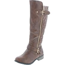 Forever Link Mango-21 Lady Boot Brown 7.5