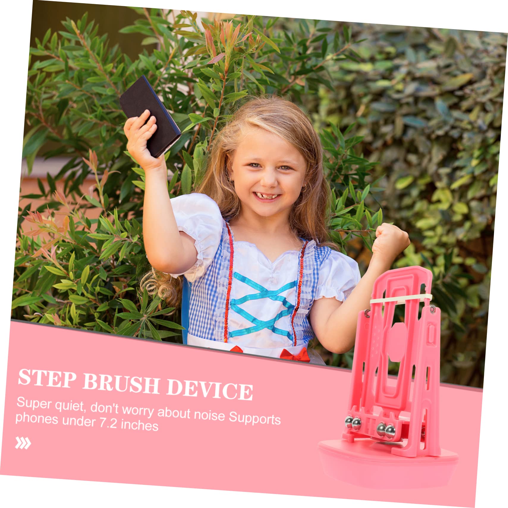 Alipis Practical Bearing Pedometer Silent Walker Phone Swing Step Counter Easy to Use