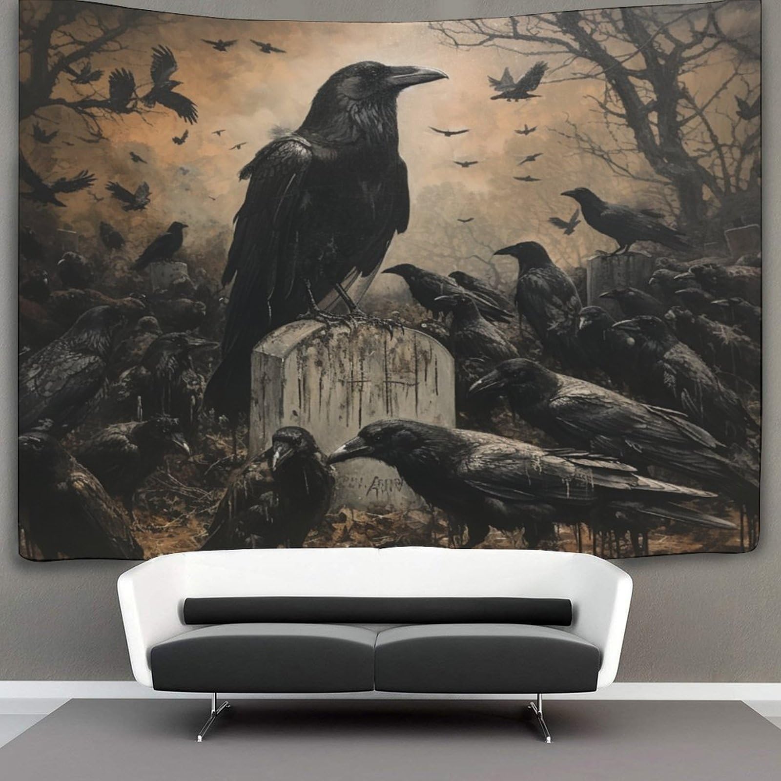 Papier Peint Panoramique Tapisserie Murales Arbre De Bateau Paysage Abstrait Tapisserie Peinture