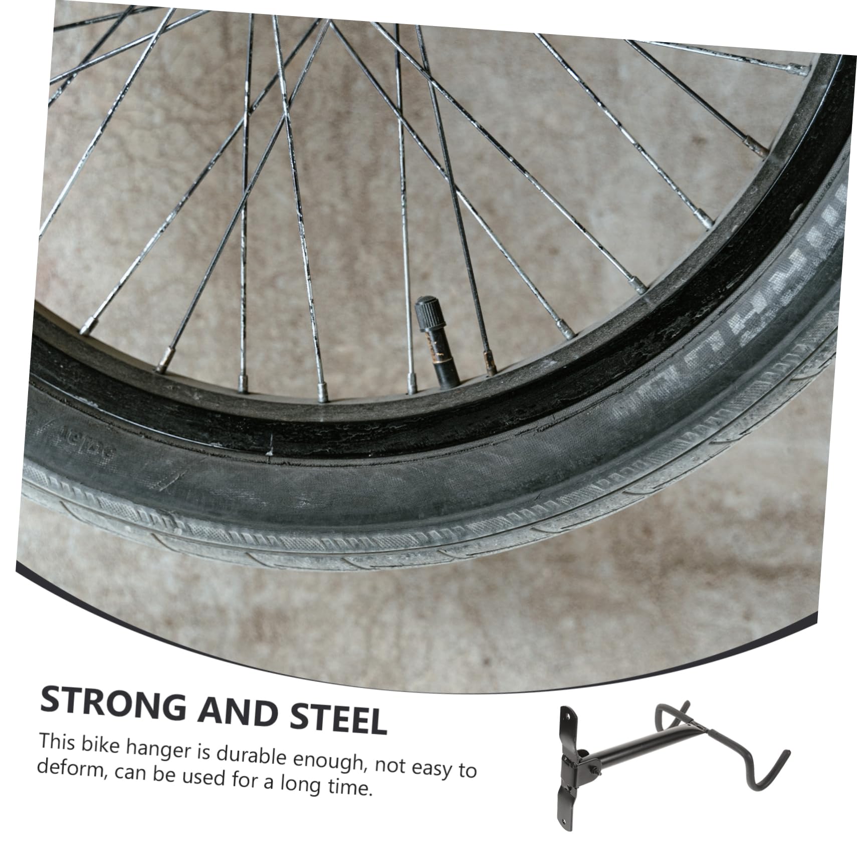 Cabilock Colgador Pared Bicicleta Diseño Giratorio y Optimización de Espacio, Soporte para Garaje y Organización de Herramientas