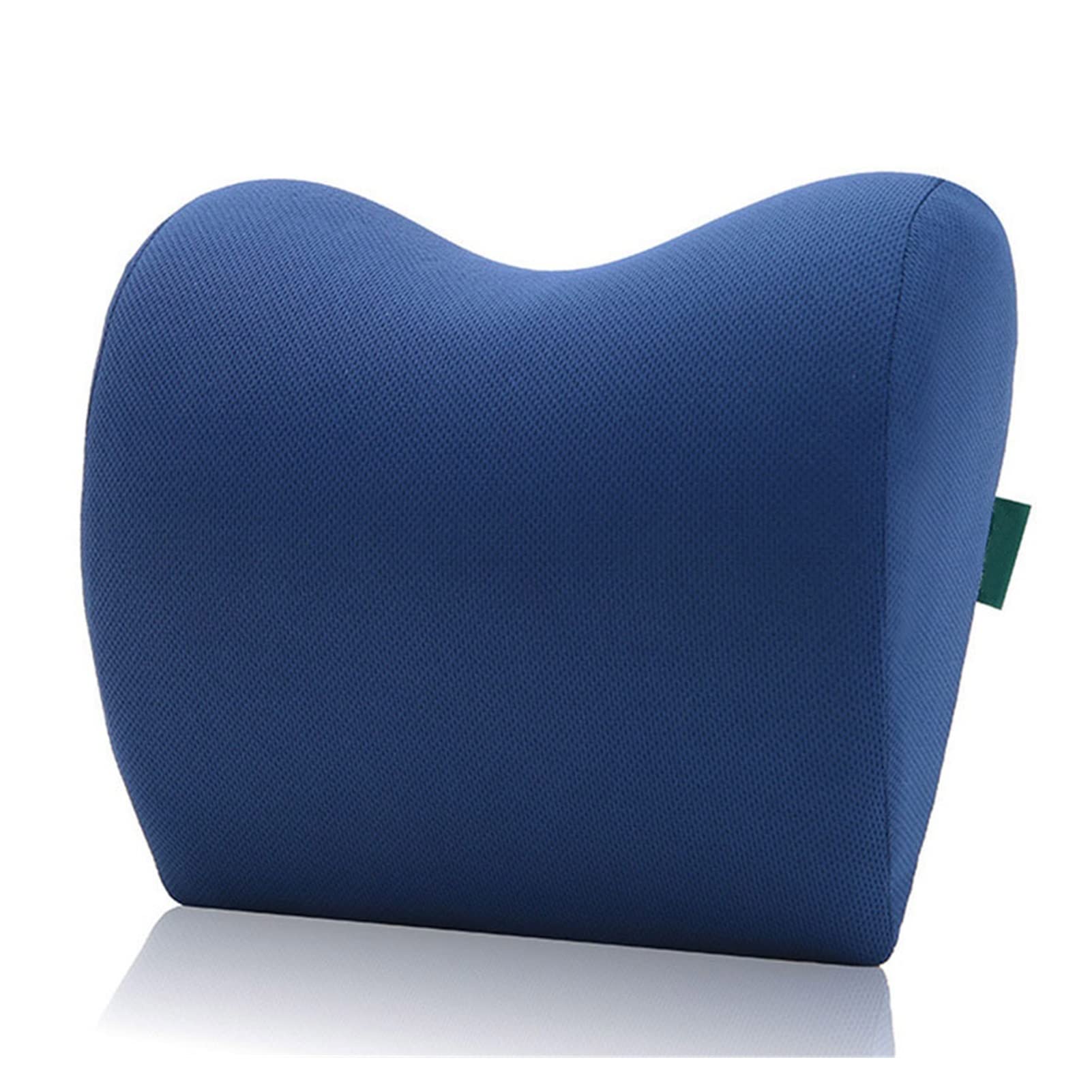 Cuscino per Auto Cuscino per Il Collo Cuscini in Cotone Memory Poggiatesta Cuscino per poggiatesta del Sedile Cuscino per poggiatesta per Sedile Automatico a 4 Colori (Color : Blue 1pc)