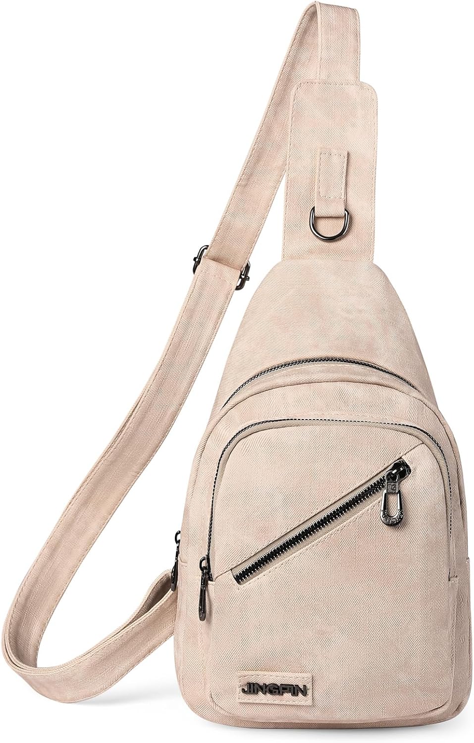 FALAN MULE Crossbody Bags for Women Trendy Leather Sling Chest Bag Fanny Packs for Women