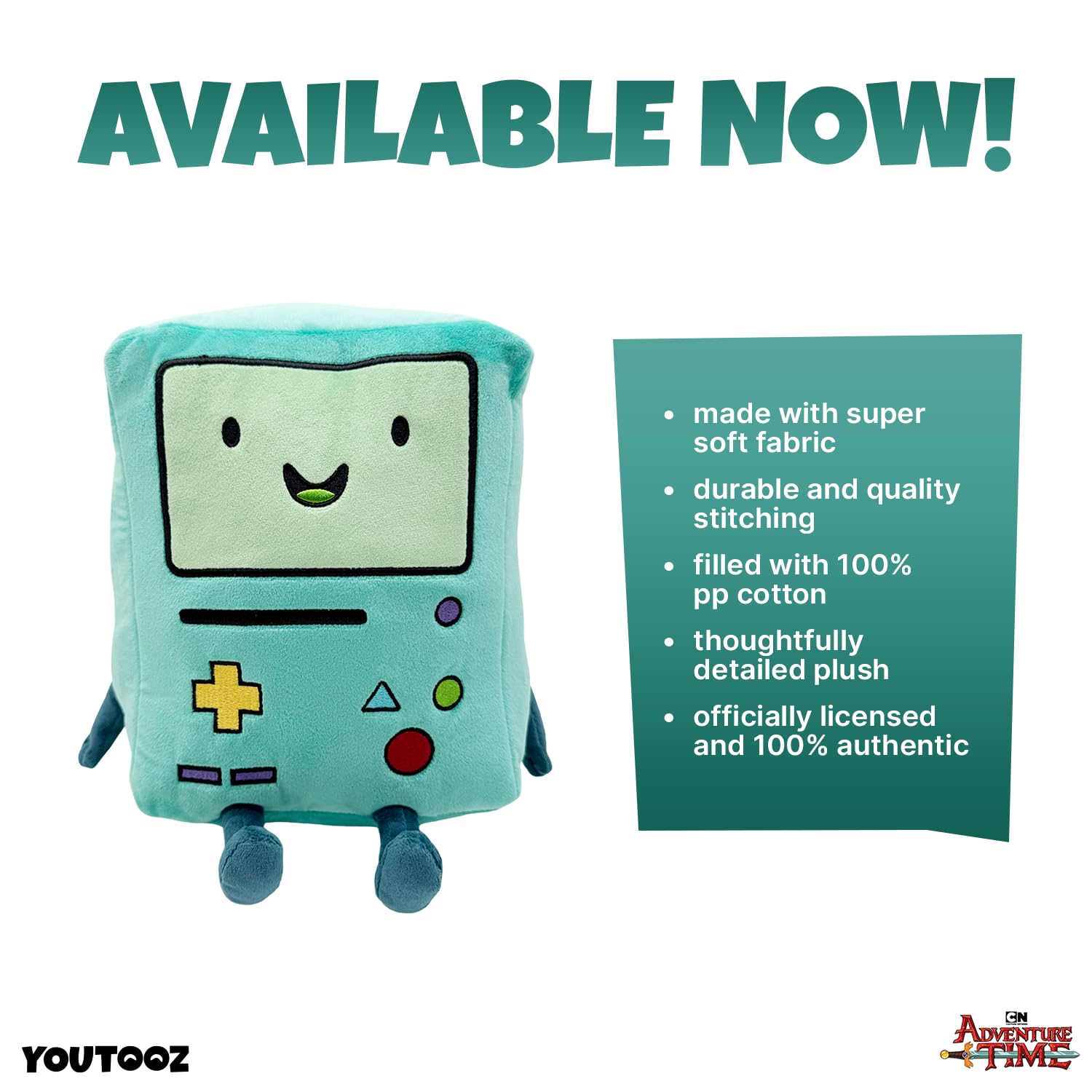 Amazon.com: Youtooz Adventure Time BMO Plush 9-Inch Collectible