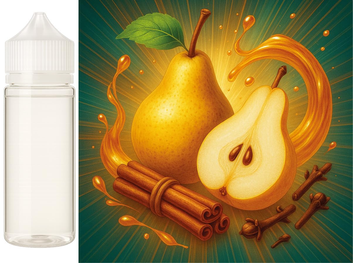 Pear Solstice - gruszka cynamon goździk Aromat Koncentrat - wegański - Sasami - 100ml