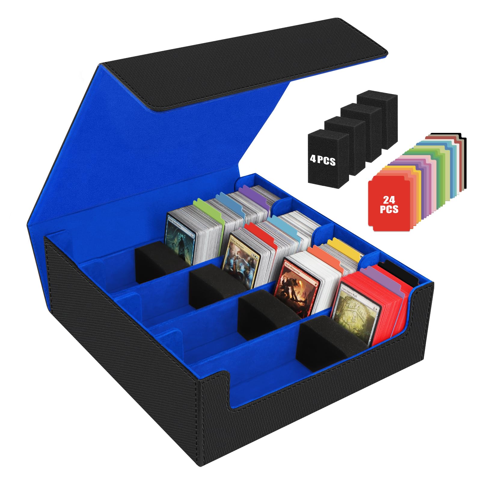 Amazon.co.jp: HIMOMO デッキケース 3200枚以上収納 大容量 4列 Amazon.co.jp: HIMOMO デッキケース 3200枚以上収納 大容量 4列