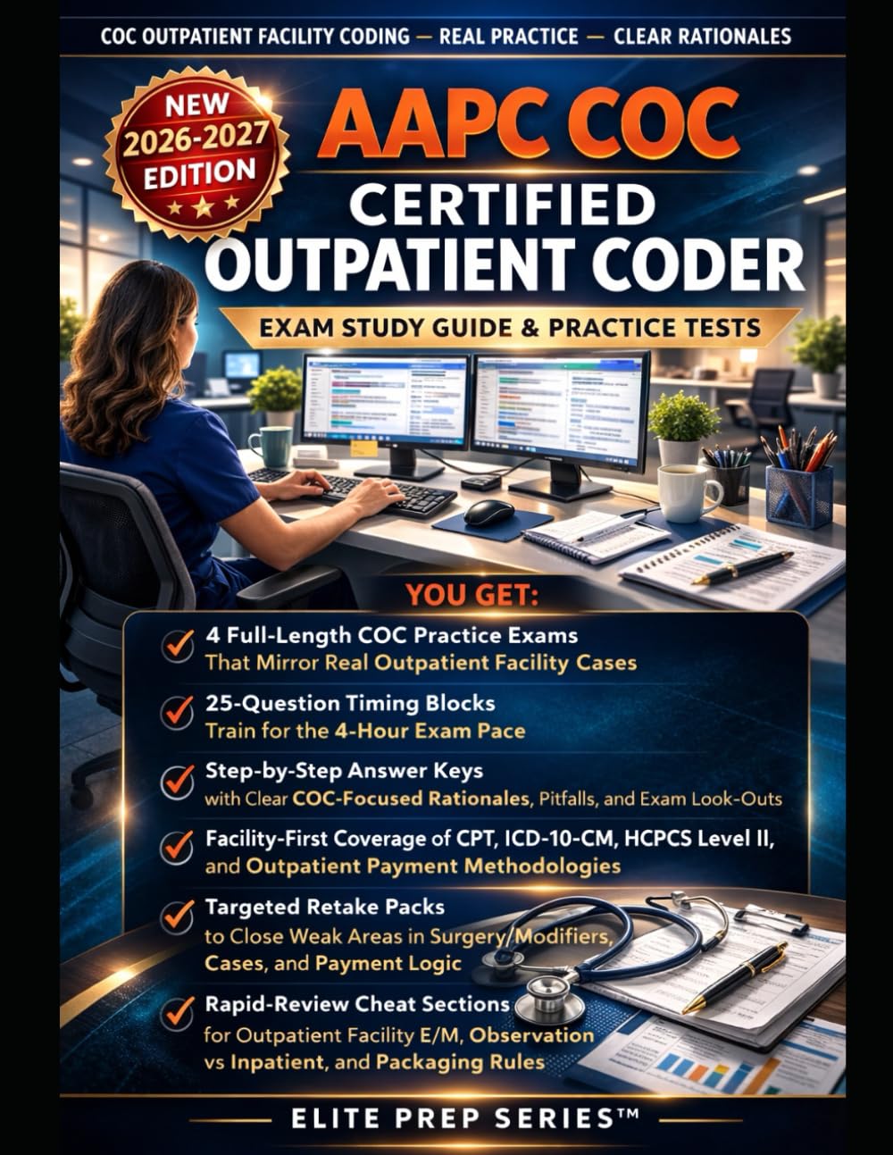 AAPC COC CERTIFIED OUTPATIENT CODER EXAM QUICKBOOK: Practice-First Mastery for the AAPC Certified Outpatient Coder (COC) Exam with 4 Full-Length Timed ... Payment Method Clarity & ASC-Ready Scenarios