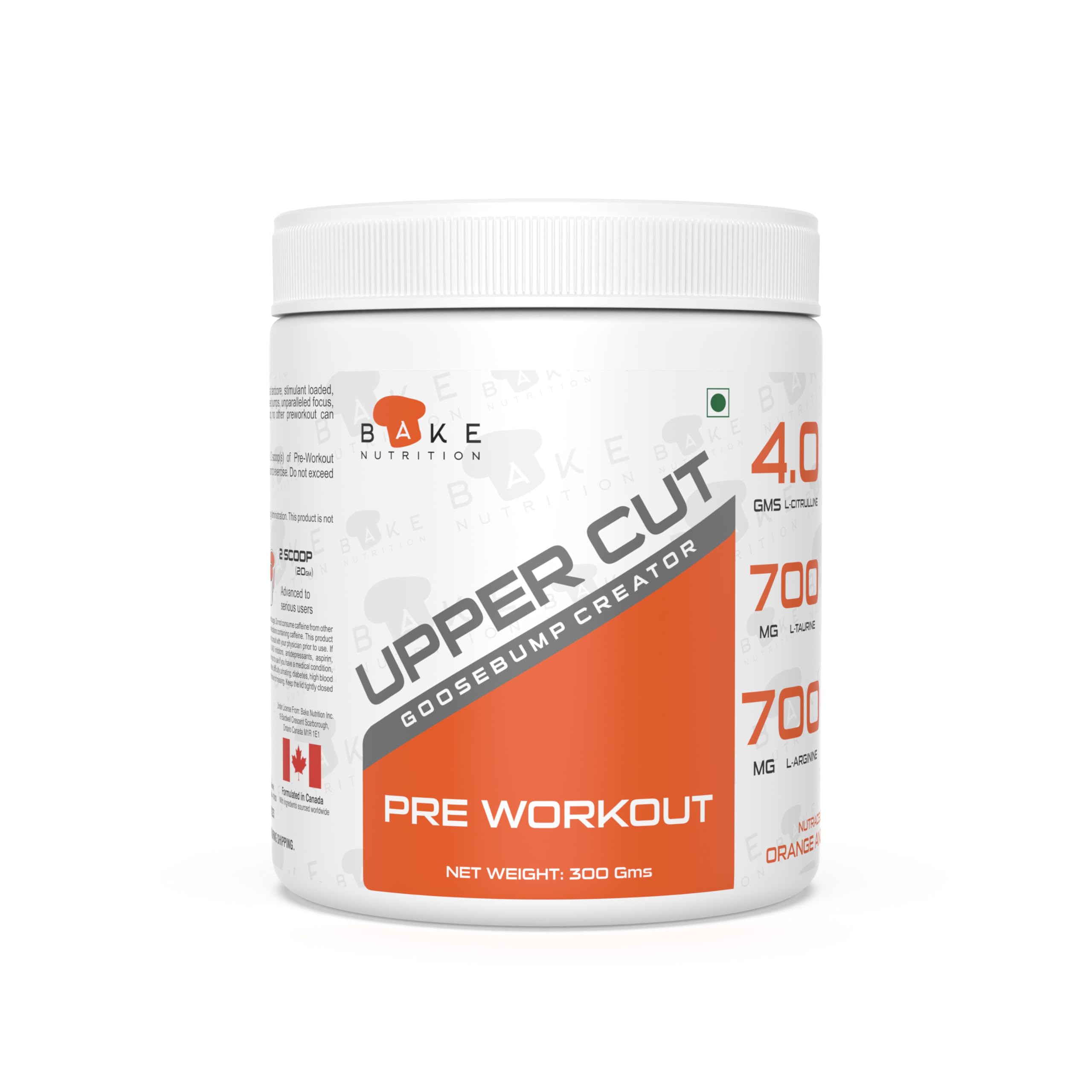 BAKE NUTRITION UPPERCUT PRE WORKOUT (Orange & Mango) 30 SERVINGS (B09L19KMRJ) Amazon Price History, Amazon Price Tracker