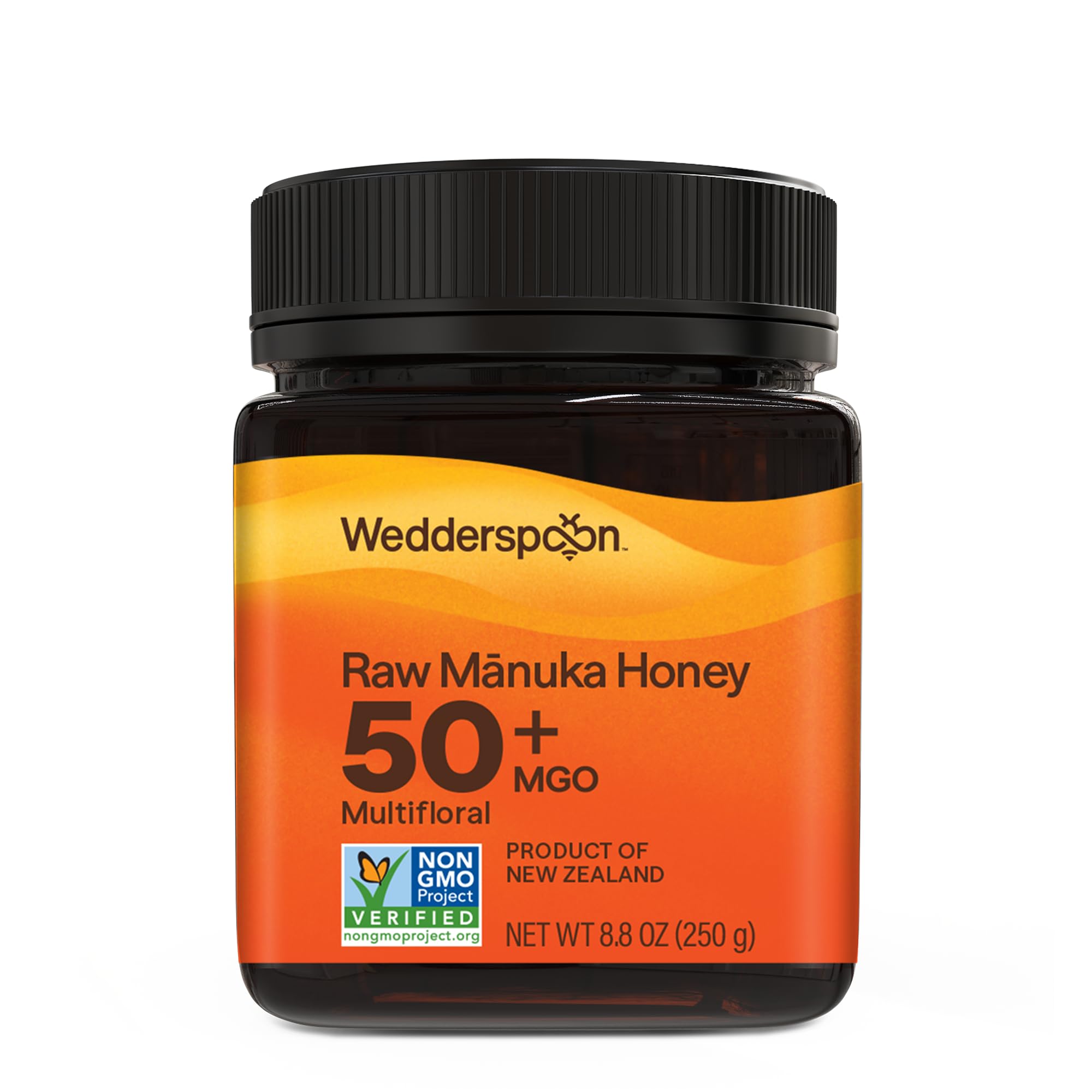 Amazon.com : Wedderspoon Raw Manuka Honey 50+ MGO, 8.8 Oz