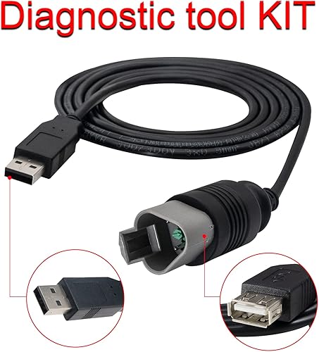 Miniatura 4 de Kit de escáner de herramienta de diagnóstico con chip FT232RL compatible con todos los modelos Evinrude E-TEC, FICHT, DI 1999-2020, motores marinos