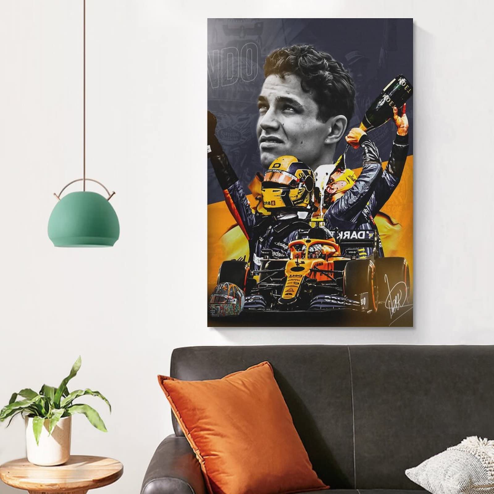 UYYRWEQRTR Lando Norris Posters esthetische muurkunst