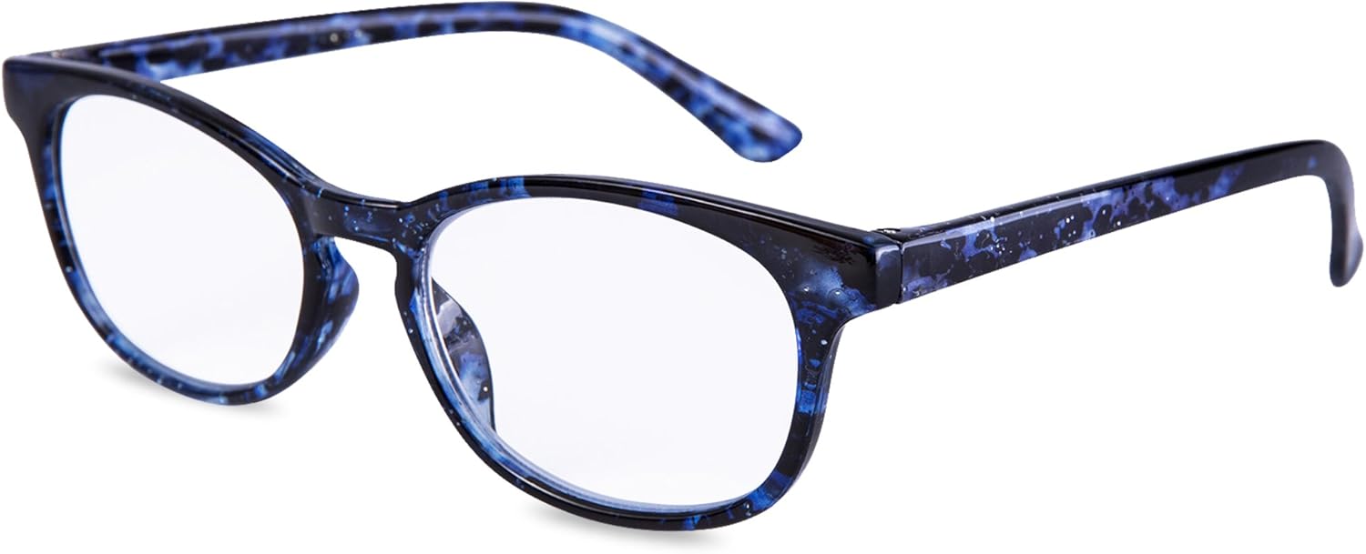 EYEGUARD Reading Glasses 4 Pack Quality Fashion colorful Readers for women : Health & Household