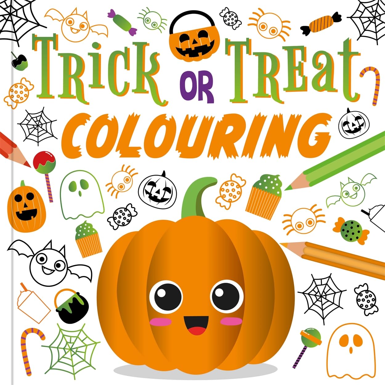 Trick or Treat Colouring (Over 90 pages of spooky Halloween fun!)