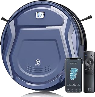 ロボット 掃除機 お掃除ロボット 1800Pa 強力吸引 OKP K2自動掃除機 予約清掃 静音 超薄型 自動充電 ロボットクリーナー Alexa Wi-Fi対応 アプリ操作 落下防止 衝突防止 長時間稼働 直径28cm コンパクトサイズ 専用リモコン付 3年間メーカー保証