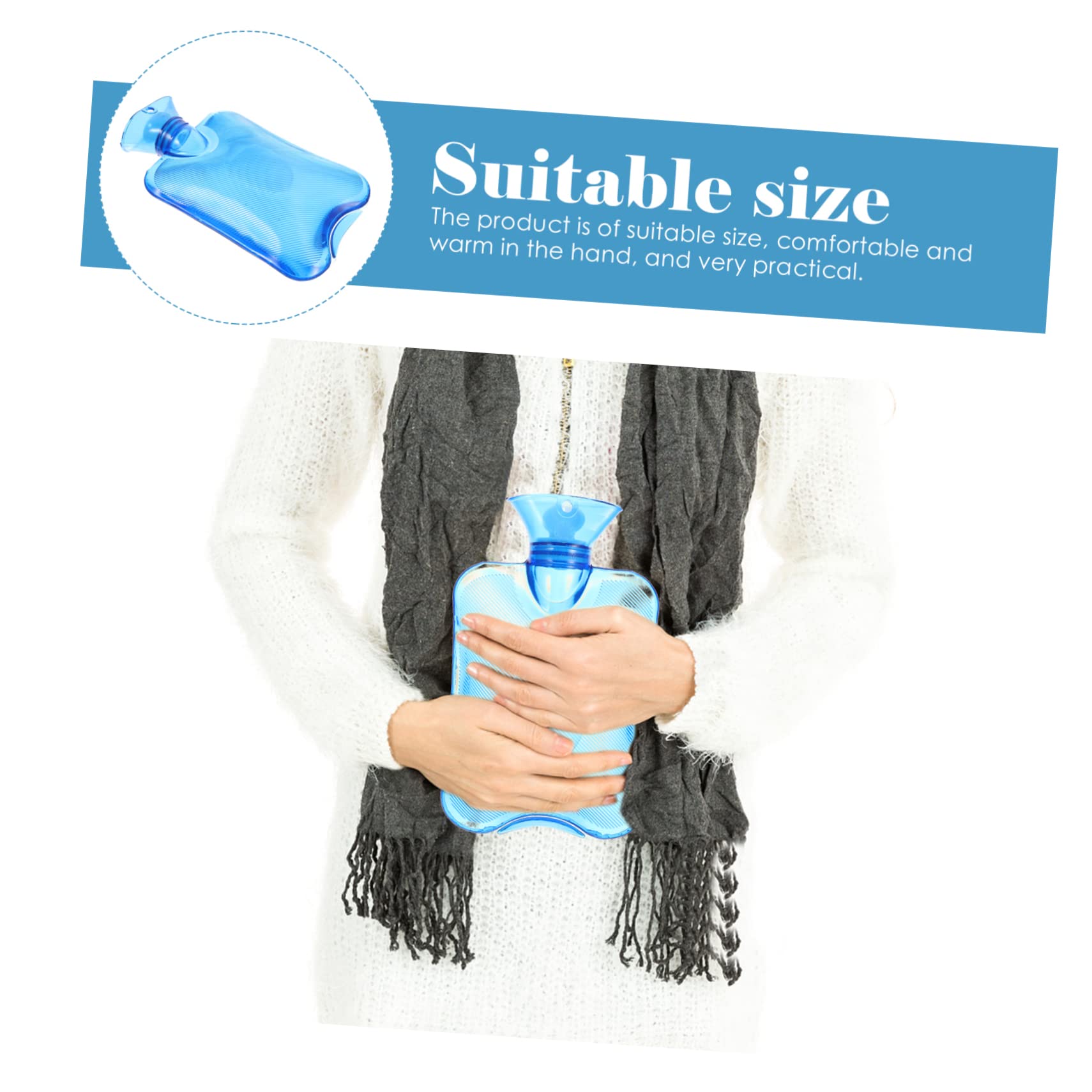 Gogogmee Multi-Function Hot-Water Bag Portable Hot Water Bottle Comfortable for Outdoor Accessories