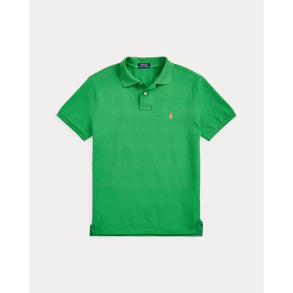 【POLO】Polo Ralph Lauren T-shirts and Polos Green Ralph Lauren Slim Fit Polo T Shirt Green | Mainline Menswear