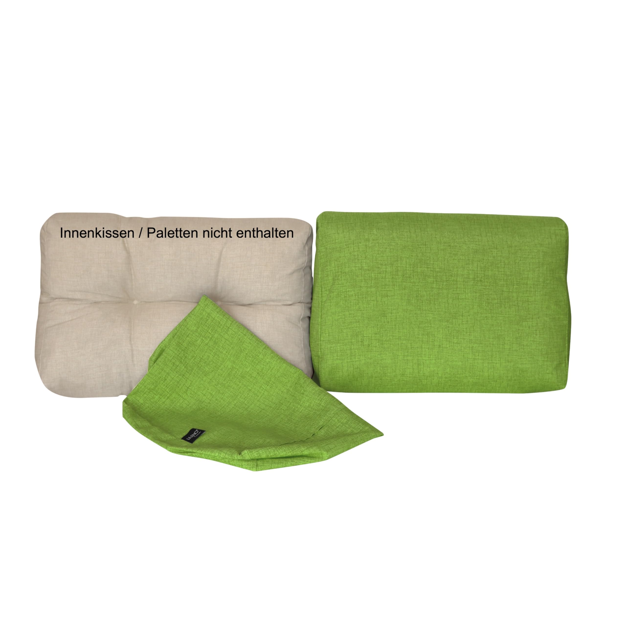 LILENO HOME Palettenkissen Bezug