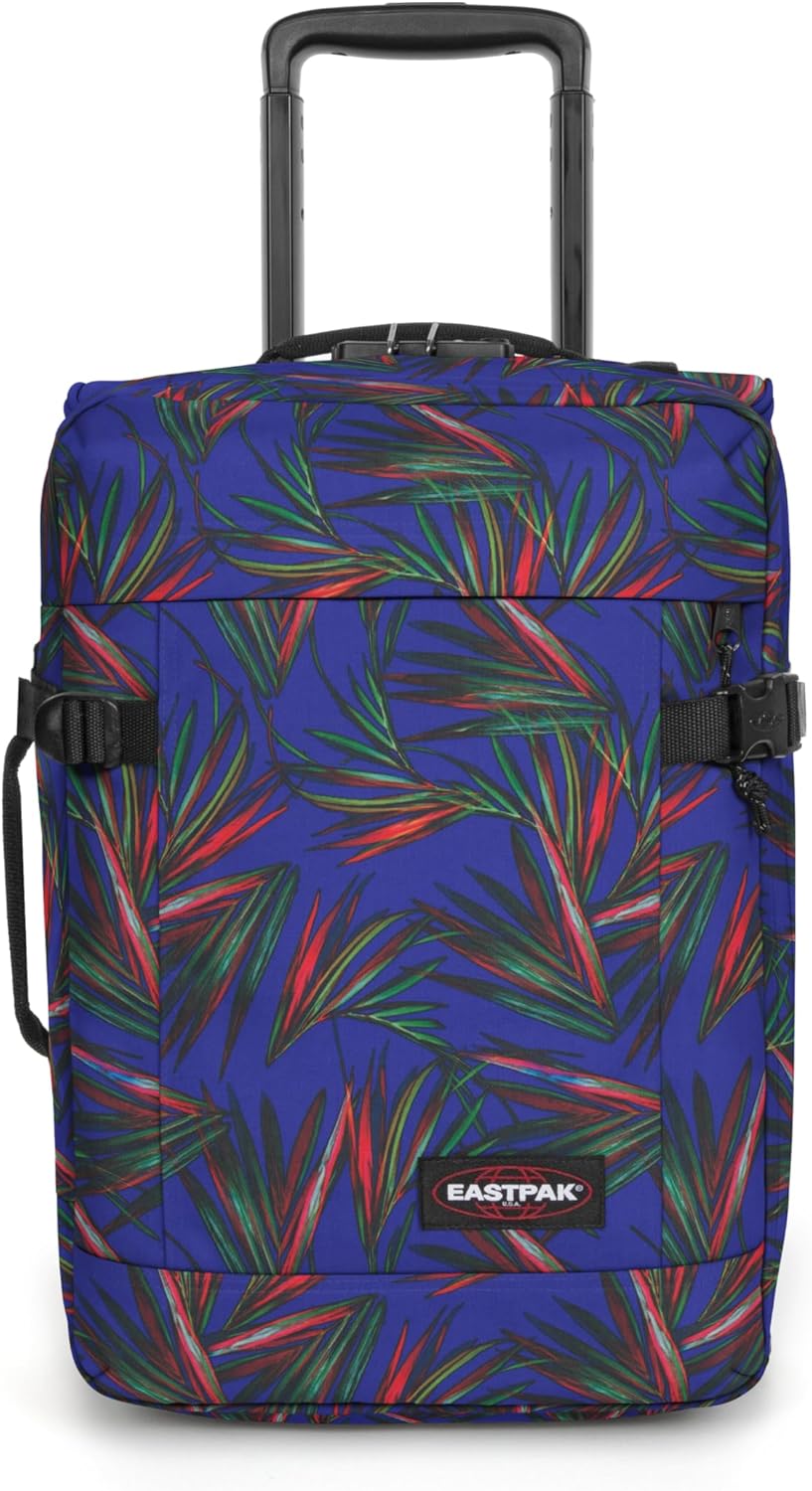 EASTPAK TRANVERZ XXS Valigia, 45 x 32 x 20 cm, 28 L, Brize Palm Navy, Blu, brize palm navy, TRANVERZ XXS