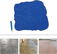 Vista 3 de Estera inconsútil concreta del sello, 36" x 36" piel de textura concreta inconsútil