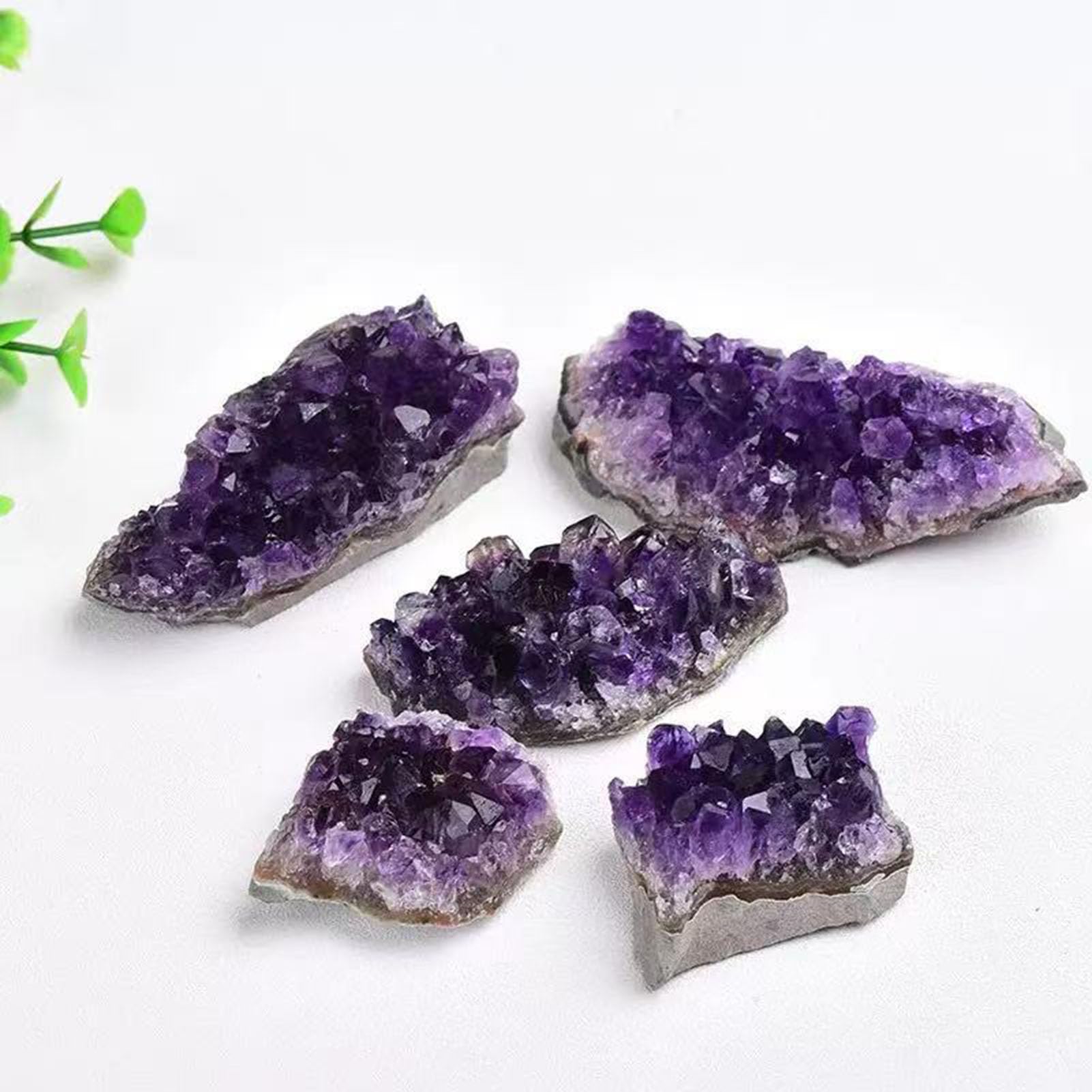 Geodas de Cristal de Amatista, Cristales morados crudos, Cristales curativos de Cuarzo para Adultos, decoración de Piedra de geoda de Amatista Natural Real, geoda de Roca Cristal,130G