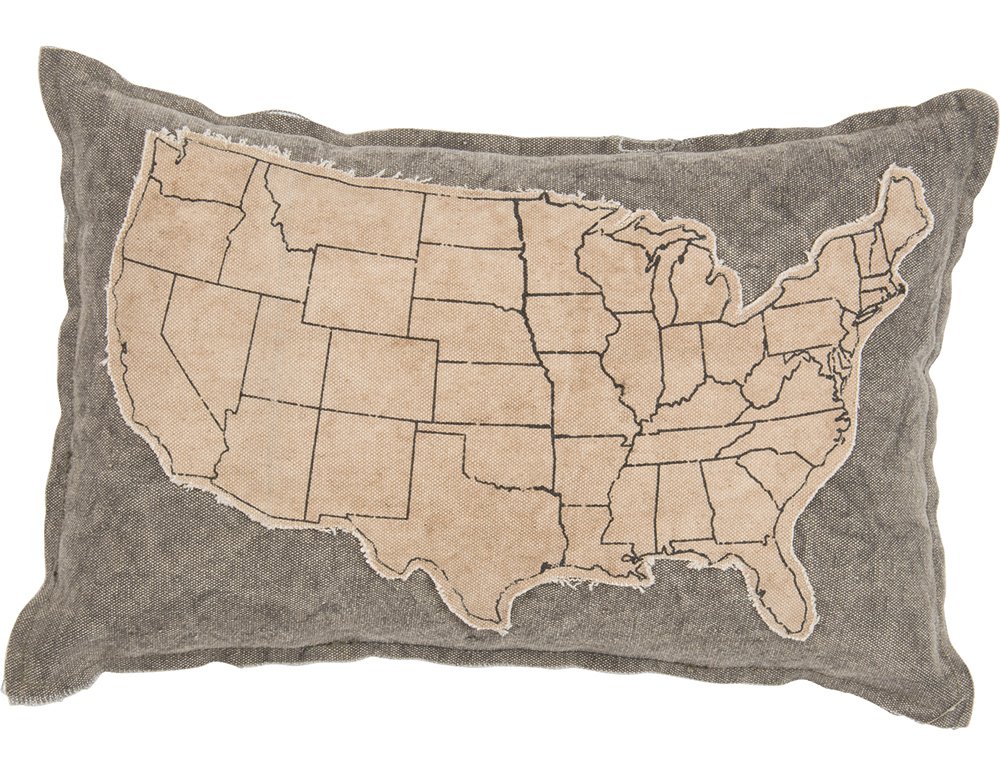Primitives by Kathy Throw Pillow, Canvas, USA, 10 x 15-Inch