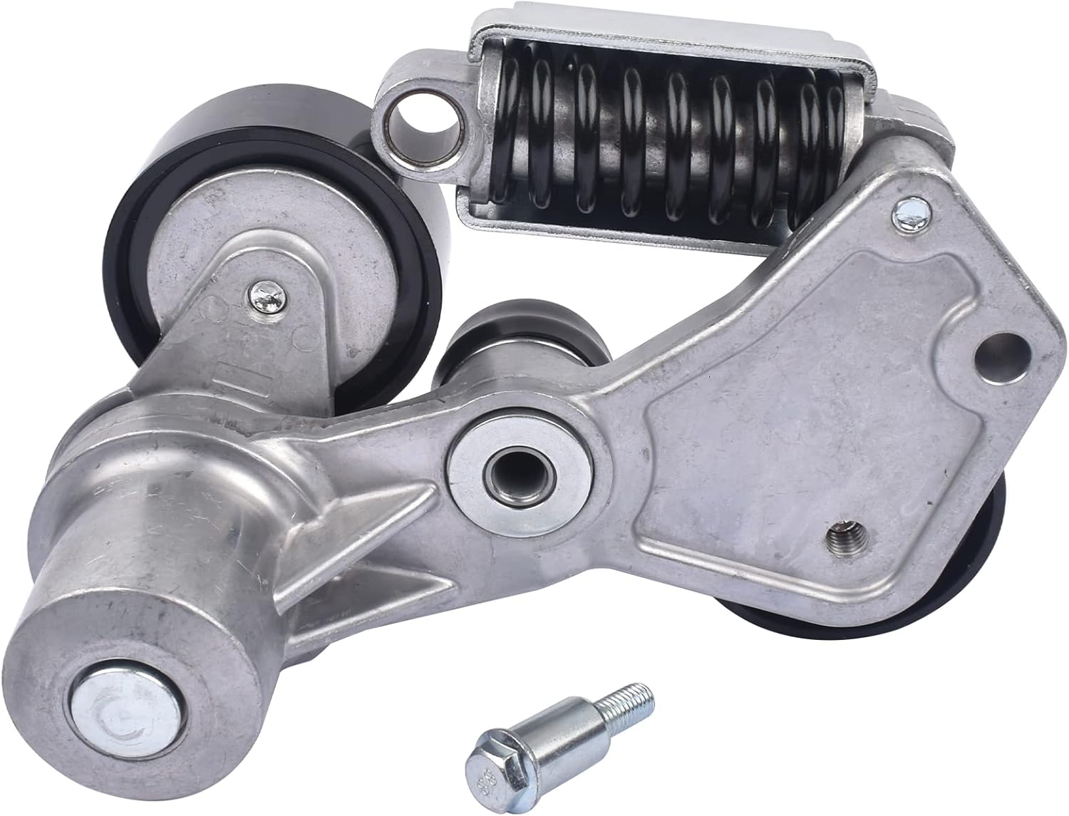 Drive Belt Tensioner Assembly Replacement for Buick LaCrosse Regal Chevy Impala Malibu Saturn Vue 2.4 L4 12663047 12650244 12655192