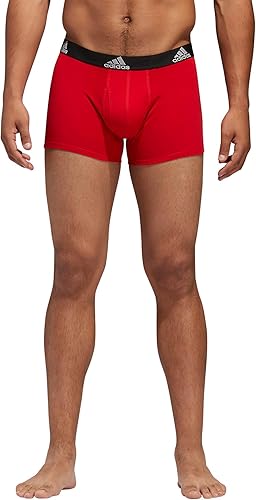Miniatura 7 de adidas Ropa interior de algodón elástico para hombre (paquete de 3)