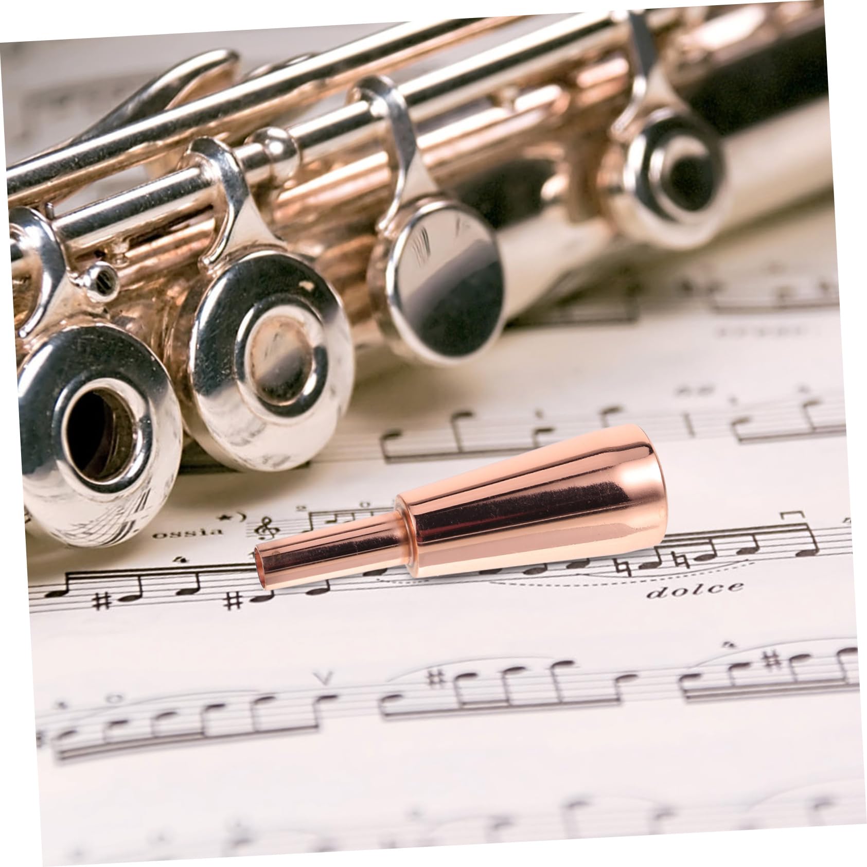 Wakauto Replacement Trumpet Mouthpiece Heavy Duty Metal Mouthpiece for Trumpet Breath Enhancer Accessory