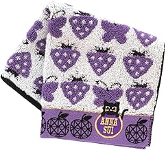 ANNA SUI (アナスイ) タオルハンカチ フルーツ (パープル) 109482-0012-02