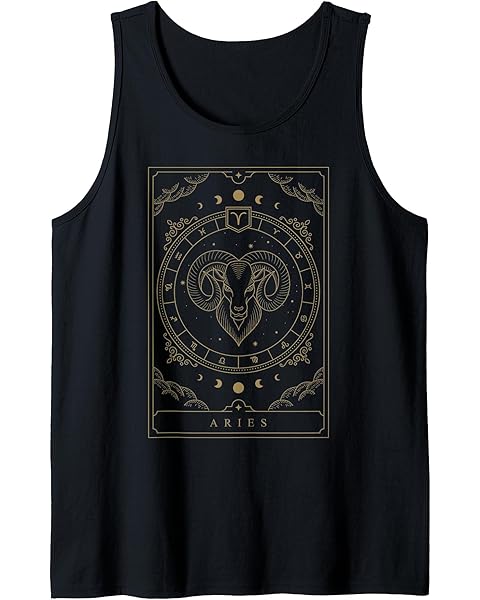 Aries Zodiac Tank Top