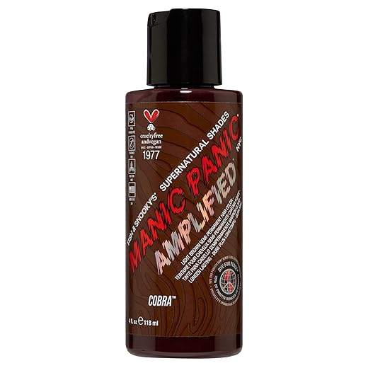 MANIC PANIC SuperNatural Hair Dye Cobra Light Brown